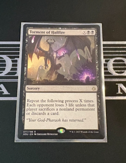 Torment of Hailfire - Hour of Devastation - *NM* Near Mint MTG - Image 1