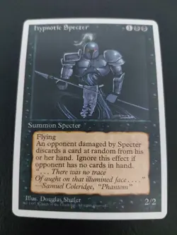Magic the Gathering ~ MTG ~ 1x Hypnotic Specter ~ Fourth Edition ~ 4Ed ~ LP/NM - Image 1