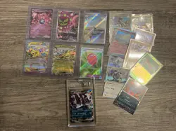 Graded Tag Absol EX 073/108 RR and more Pikachu Mewtwo lot! Pokemon Cards JPN. - Image 2