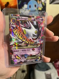 2016 POKEMON XY BLACK STAR PROMO COLLECTOR CHEST M GENGAR EX #XY166 HOLO LP+/NM- - Image 1