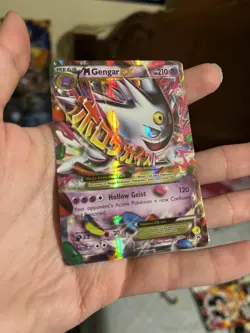 2016 POKEMON XY BLACK STAR PROMO COLLECTOR CHEST M GENGAR EX #XY166 HOLO LP+/NM- - Image 3