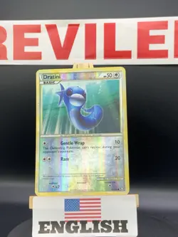 Pokemon Dratini #62/102 HGSS Pokemon TCG Triumphant Reverse Holo - HP - Image 1
