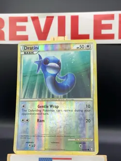 Pokemon Dratini #62/102 HGSS Pokemon TCG Triumphant Reverse Holo - HP - Image 2