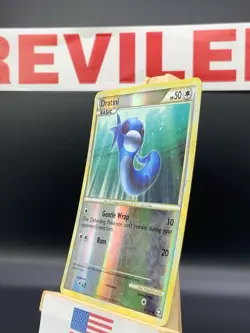 Pokemon Dratini #62/102 HGSS Pokemon TCG Triumphant Reverse Holo - HP - Image 4