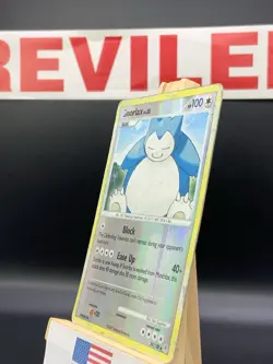 Pokemon TCG Snorlax Diamond & Pearl Reverse Holo Rare Card #37/130 - HP - Image 4