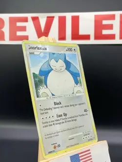 Pokemon TCG Snorlax Diamond & Pearl Reverse Holo Rare Card #37/130 - HP - Image 5