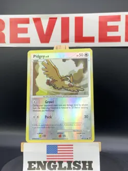 Pokemon Pidgey #99/132 Reverse Holo Pokemon 2007 Secret Wonders - HP - Image 1