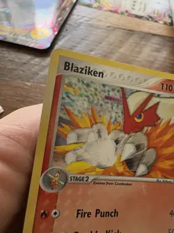 POKEMON TCG BLAZIKEN 1/17 HOLO RARE LP POP SERIES 1 - Image 2