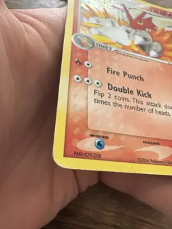POKEMON TCG BLAZIKEN 1/17 HOLO RARE LP POP SERIES 1 - Image 3