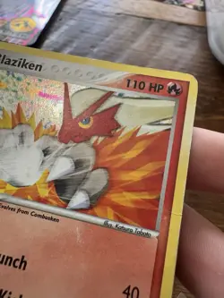 POKEMON TCG BLAZIKEN 1/17 HOLO RARE LP POP SERIES 1 - Image 4