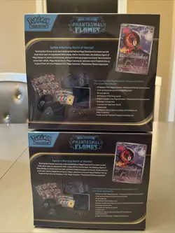 Pokemon TCG Phantasmal Flames ETB New / Factory Sealed Lot of 2 - Image 3
