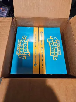 Pokemon TCG: Ascended Heroes Pokemon Center Exclusive ETB. TWO BOXES SEALED - Image 1