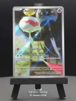 Chimecho 179/167 Special Illustration Rare | Twilight Masquerade | Pokemon NM - Image 1