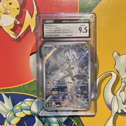 N's Reshiram Pokemon Journey Together 167/159 Illustration Rare Holo CGC 9.5 - Image 1