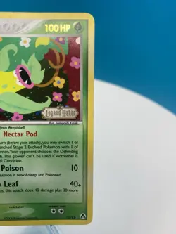 Pokemon Victreebel 13/92 Legend Maker Reverse Holo Stamped *PARTIAL SWIRL* NM/LP - Image 5