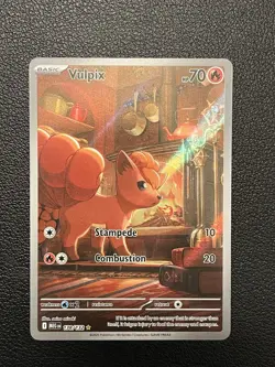 Vulpix 138/132 Illustration Rare Mega Evolution Pack Fresh Pokemon 2025 - Image 1