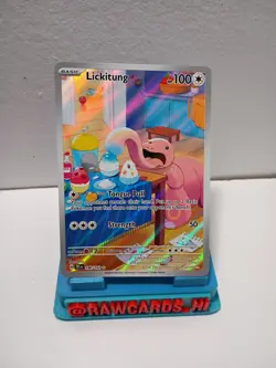 Pokemon TCG Lickitung 180/162 IR Illustration Rare Temporal Forces - Image 1