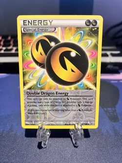 Pokemon Double Dragon Energy Special Energy Reverse Holo Roaring Skies 97/108 - Image 1
