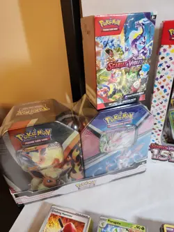 POKEMON TCG LOT ASSORTMENT OF COLLECTION BOXES, BOOSTER PACKS, AND OTHER ITEMS! - Image 5