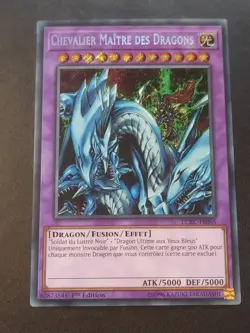 Yu-Gi-Oh ! - Chevalier Maitre des Dragons - LCKC-FR065 - Secret Rare - Image 1