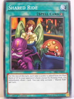Yugioh - 1x #033 Shared Ride - SR07 - Zombie Horde Structure Deck - Image 1
