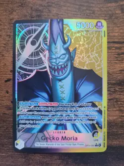 One Piece14-080 Gecko Moria (Alternate Art) The Azure Sea's Seven Mint - Image 1