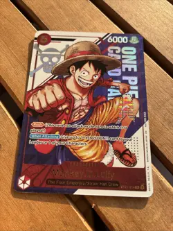 (1) One Piece Monkey.D.Luffy - ST21-014 (3rd Anniversary Treasure Campaign Pack) - Image 4