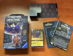 Disney Lorcana Rise of the Floodborn Starter Deck Amber & Sapphire No Booster Pk - Image 1