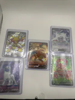 Pokemon Full Art Ex Lot 5 Cards From Random Sets NM/M. All Cards Shown - Image 1