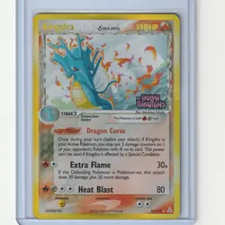Kingdra Pokemon Card Reverse Holo Delta Species ex Holon Phantoms TCG 10/110 - Image 1