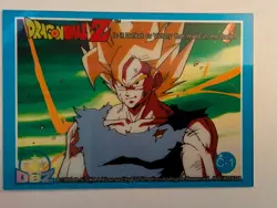 Dragonball Z Artbox Series 3 - Super Saiyan Goku C-1 Clear Card JPP/AMADA 1999 - Image 1