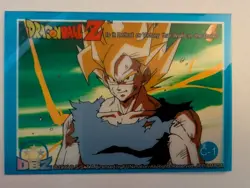 Dragonball Z Artbox Series 3 - Super Saiyan Goku C-1 Clear Card JPP/AMADA 1999 - Image 2