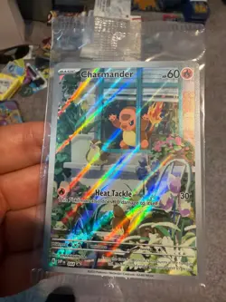 Sealed Charmander 044 Sv: Scarlet & Violet Promo Cards Holo obsidian flames etb - Image 1