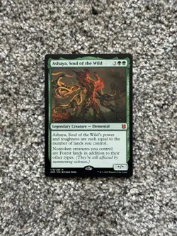 Magic the Gathering TCG - Ashaya, Soul of the Wild (Mythic Card) - Image 1
