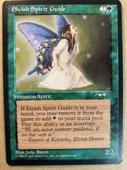 MTG 1x Elvish Spirit Guide Alliances Legacy Magic the Gathering Card x1 NM - Image 1