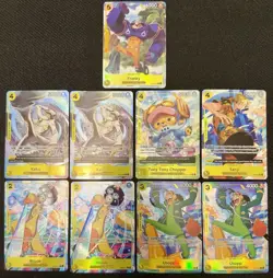 One Piece TCG English 17 Card Lot - Luffy - Alt.Art - Image 3