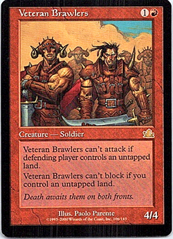 Veteran Brawlers Magic The Gathering Prophecy Near Mint - Image 1