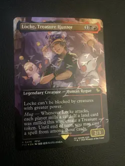 Locke, Treasure Hunter (Borderless) (Chocobo Track Foil) Final Fantasy - Image 1