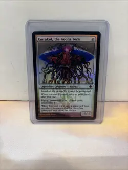 MTG Emrakul, the Aeons Torn Rise of the Eldrazi Prerelease Promo Foil - Image 1