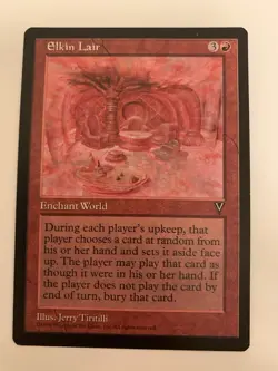 MTG NM Elkin Lair Visions Free Shipping In The US With Tracking - Image 1