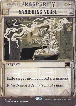 Vanishing Verse Outlaws of Thunder Junction: Breaking News Regular - Image 1