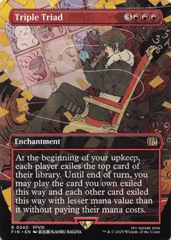Triple Triad (Borderless) Final Fantasy Regular - Image 1