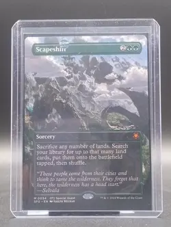 MTG ~ Scapeshift (Borderless) Special Guests Regular ~ Magic: The Gathering - Image 1