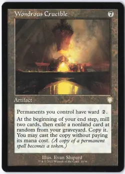 Wondrous Crucible (Retro Frame) R Commander: The Brothers' War 20 LP - Image 1