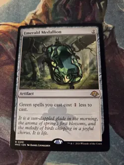 Emerald Medallion MH3 MTG - Image 2