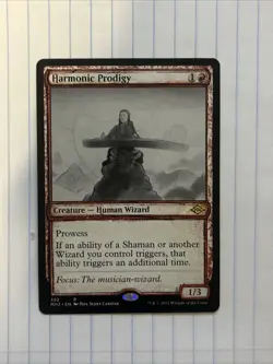 Harmonic Prodigy (Showcase) Modern Horizons 2 Regular MTG NM - Image 1