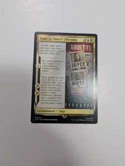 MTG - Vault 11: Voter's Dilemma - Fallout (PIP) NM/M Condition - Image 1