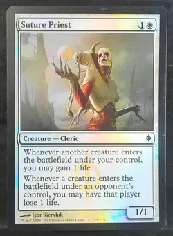 Suture Priest FOIL 25/175 NM8/LP7 New Phyrexia - Image 1