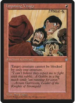 Imposing Visage MTG NM - Ice Age - Image 1