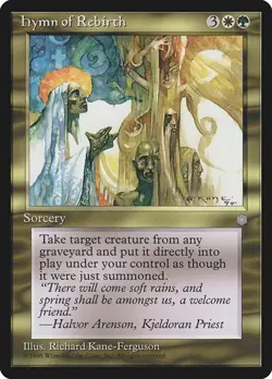 Hymn of Rebirth 373 MTG NM - Ice Age - Image 1